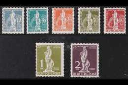 1949  Universal Postal Union Complete Set (Michel 35/41, SG B54/60), Fine Never Hinged Mint, Very Fresh. (7 Stamps) For  - Autres & Non Classés