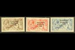 1925  Seahorses Set With Narrow Date, SG 83/85, Fine Mint. (3 Stamps) For More Images, Please Visit Http://www.sandafayr - Sonstige & Ohne Zuordnung
