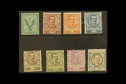 1901  5c To 1L Definitives, Sassone 70/7, Mi 76/83, Odd Minor Perf Fault, Otherwise Fine Mint (8 Stamps). For More Image - Ohne Zuordnung