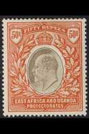 1903-04  50r Grey And Red-brown, Wmk Crown CA, SG 16, Fine Mint, Striking Appearance. For More Images, Please Visit Http - Vide