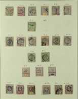 1890 - 1954 EXTENSIVE FINE USED COLLECTION  Mainly Complete Sets And Better Values Well Written Up On Album Pages With 1 - Leeward  Islands