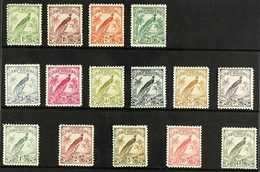 1932  "Raggiana Bird" 10th Anniv Set (without Dates), SG 177/89, Very Fine And Fresh Mint. (15 Stamps) For More Images,  - Papua-Neuguinea