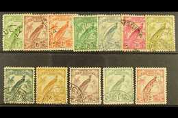 1932-34  (redrawn Without Dates) Set To 2s, SG 177/86, Good To Fine Used. (12 Stamps) For More Images, Please Visit Http - Papua New Guinea