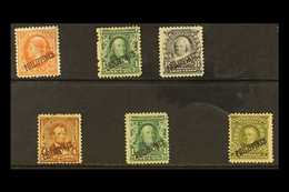 1899-1904  U S Administration "Philippines" Opt'd Mint & Used Selection On A Stock Card With Used 50c & 4c, Mint 1c's, 8 - Philippinen