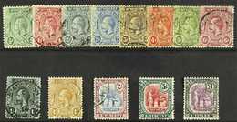 1913  Complete Set To £1, Wmk MCA, SG 108/20, Fine To Very Fine Used. (13 Stamps) For More Images, Please Visit Http://w - St.Vincent (...-1979)