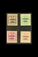 1935  Postal Fiscal Set Complete To £1 On Cowan Paper, Overprinted "WESTERN SAMOA", SG 189/193, Very Fine Mint. (4 Stamp - Samoa (Staat)