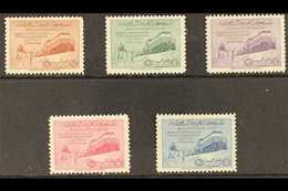 1952  Dammam-Riyadh Railway Complete Set, SG 372/376, Never Hinged Mint. (5 Stamps) For More Images, Please Visit Http:/ - Saudi Arabia