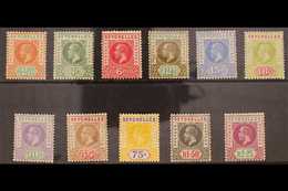 1912-16  KGV MCA Wmk Complete Set, SG 71/81, Very Fine Mint. (11 Stamps) For More Images, Please Visit Http://www.sandaf - Seychelles (...-1976)