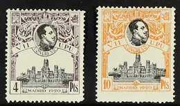 1920  4p Purple-brown & 10p Orange UPU Congress Perf 13½ Top Values Both With "A000,000" (SPECIMEN) Control Figures On B - Sonstige & Ohne Zuordnung