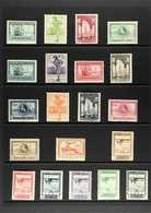 1929  Seville And Barcelona Exhibitions (Postage, Air & Express) Complete Set (Edifil 434/53, Scott 345/57, C6/11 & E2,  - Other & Unclassified