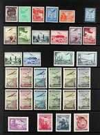 1934-62 AIR POST STAMPS  An All Different Very Fine Mint Collection Which Includes 1934 Set Of Six, 1935 3d Mourning Iss - Autres & Non Classés