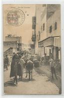 Marcophilie Maroc Cachet Telegraphes 1915 , Rabat Rue Des Consulats - Lettres & Documents