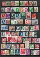 NORVEGE: Petite Collection De 435 TP  Chronolog.incomplet  De 1890...2001 Avec PA Et TS - Sammlungen