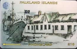 FALKLAND  -  Phonecard  -  £ 10 - Falkland Islands