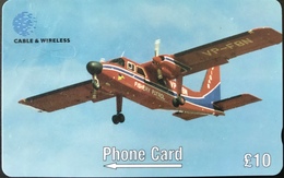 FALKLAND  -  Phonecard  -  Britten-Norman Defender BN2B26  -  £ 10 - Falkland Islands