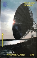 FALKLAND  -  Phonecard  -  Radar  -  $ 15 - Falkland Islands