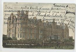 Cpa écosse Marine Hotel North Berwick 782 , 1907  One Penny Post - Otros & Sin Clasificación