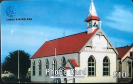 FALKLAND  -  Phonecard  - St Mary's Church  -  £ 10 - Falklandeilanden
