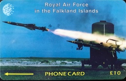 FALKLAND  -  Phonecard  - Royal Air Force In The Falkland Islands  -  £ 10 - Falkland Islands