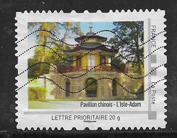 TIMBRE PAVILLON CHINOIS       -  OBLITERE   - - Usados