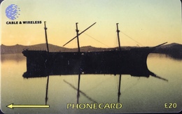 FALKLAND  -  Phonecard   -  Lady Elizabeth  -   £ 20 - Falkland