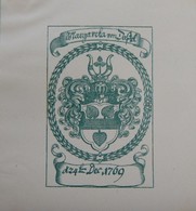 Ex-libris Héraldique Illustré - Vers 1900 - VON DASSEL (Saint Empire) - Bookplates