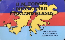 FALKLAND  -  Prepaid   -  H.M. Forces - Falklandeilanden