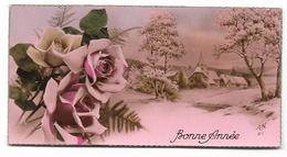 CARTE BONNE ANNEE 1954 - New Year