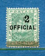 ⭐ Guyane Britannique - YT N° 60a - Oblitéré - Type 4 - RARE ⭐ - Brits-Guiana (...-1966)