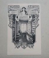 Ex-libris Illustré - Autriche Vers 1900 - EDUARD DILLMANN à Kornenburg Par E. Döcker - Bookplates