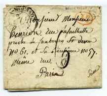 T13 PONT A MOUSSON + BR  S Identifiée De Belleville / Dept 52 Meurthe Et Moselle / 1839 - 1801-1848: Précurseurs XIX