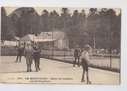 PATIN à ROULETTES -  Le Skating Et Le Salon Du Capucin - Le Mont Dore - Jeu - Sport  - Animée - Regional Games