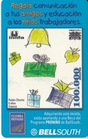 TARJETA DE ECUADOR DE BELLSOUTH DE 100000 SUCRES DE REGALOS DE NAVIDAD (CHRISTMAS) - Ecuador