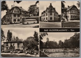 Bad Klosterlausnitz - S/w Mehrbildkarte 5 - Bad Klosterlausnitz