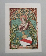 Ex-libris Illustré - Vers 1900 - J.M.B CLAUSS (Strasbourg) - Bookplates