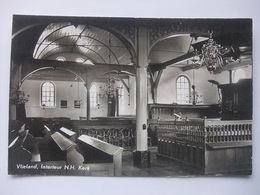 N91 Ansichtkaart Vlieland - Interieur NH Kerk - 1964 - Vlieland