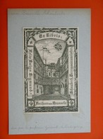 Ex-libris Illustré - Vers 1900 - FELIX ANTON SIGMUND FREIHERR VON BRUSSELLE Schaubeck Ceremonienmeister - Ex-libris