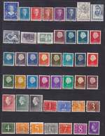 PAYS-BAS, NEDERLAND LOT TIMBRES °/Used, Oblitérés, Etats Divers, (Lot 1392) - Colecciones Completas