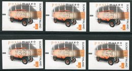 FINLAND 1999 Postal Nuseum ATM, Six Values MNH / **.  Michel 34 - Vignette [ATM]