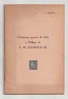 BELGIQUE, L'Emission Gravée De 1936 à L'Effigie De Léopold III, Crustin 1944 - Philatelie Und Postgeschichte
