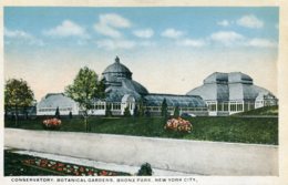 UNITED STATES - New York City - Conservatory - Botanical Gardens - Bronx Park - Parken & Tuinen