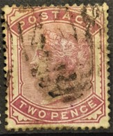 GREAT BRITAIN 1880/81 - Canceled - Sc# 81 - 2d - Oblitérés