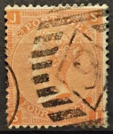 GREAT BRITAIN 1865 - Canceled - Sc# 43 - 4d - Plate12 - Gebraucht