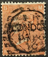 GREAT BRITAIN 1868 - Canceled - Sc# 43 - 4d - Plate11 - Gebruikt