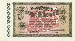 GERMANY-20 MILLIONEN MARK 1923  P-S1015.3  UNC  UNIFACE  SERIE HR-45  42626 - 20 Millionen Mark