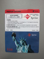 Liberty Statue, Mint,expired On Nov.1993 - Sprint