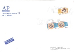 PRIORITARIA X ITALIA CON EUROPA 2005 - Cartas & Documentos