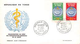 TCHAD - FDC 1966 L'ORGANISATION MONDIALE DE LA SANTÉ //ak858 - Tschad (1960-...)