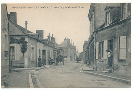 SAINT AMAND DE VENDOME - Grand'Rue - Saint Amand Longpre