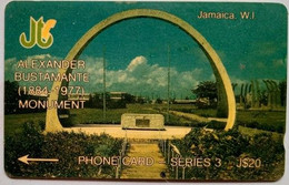 Jamaica 14JAMB Alexander Bustamante Monument J$20 - Jamaïque